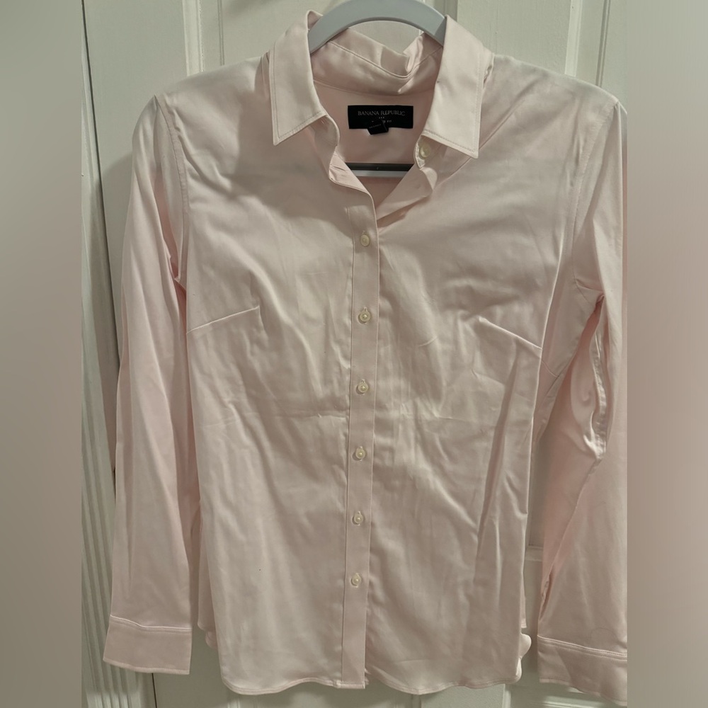 Banana Republic Light Pink Shirt